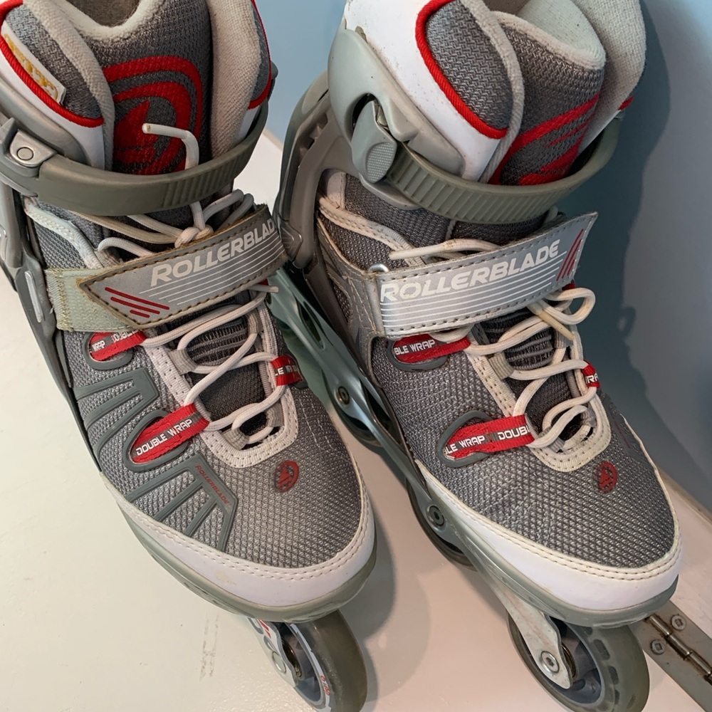Rollerblade Women's Gray and Red Inline Skates